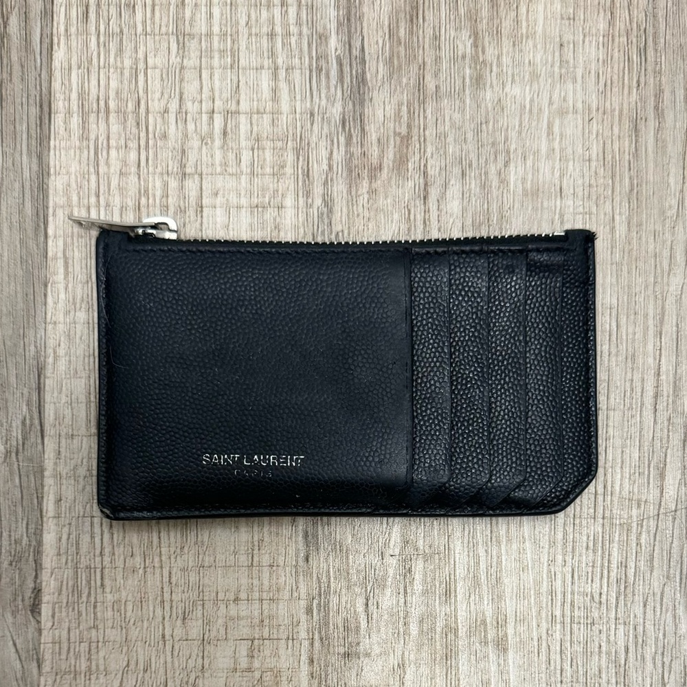 Saint Laurent Pouch 5 Cardholder Black